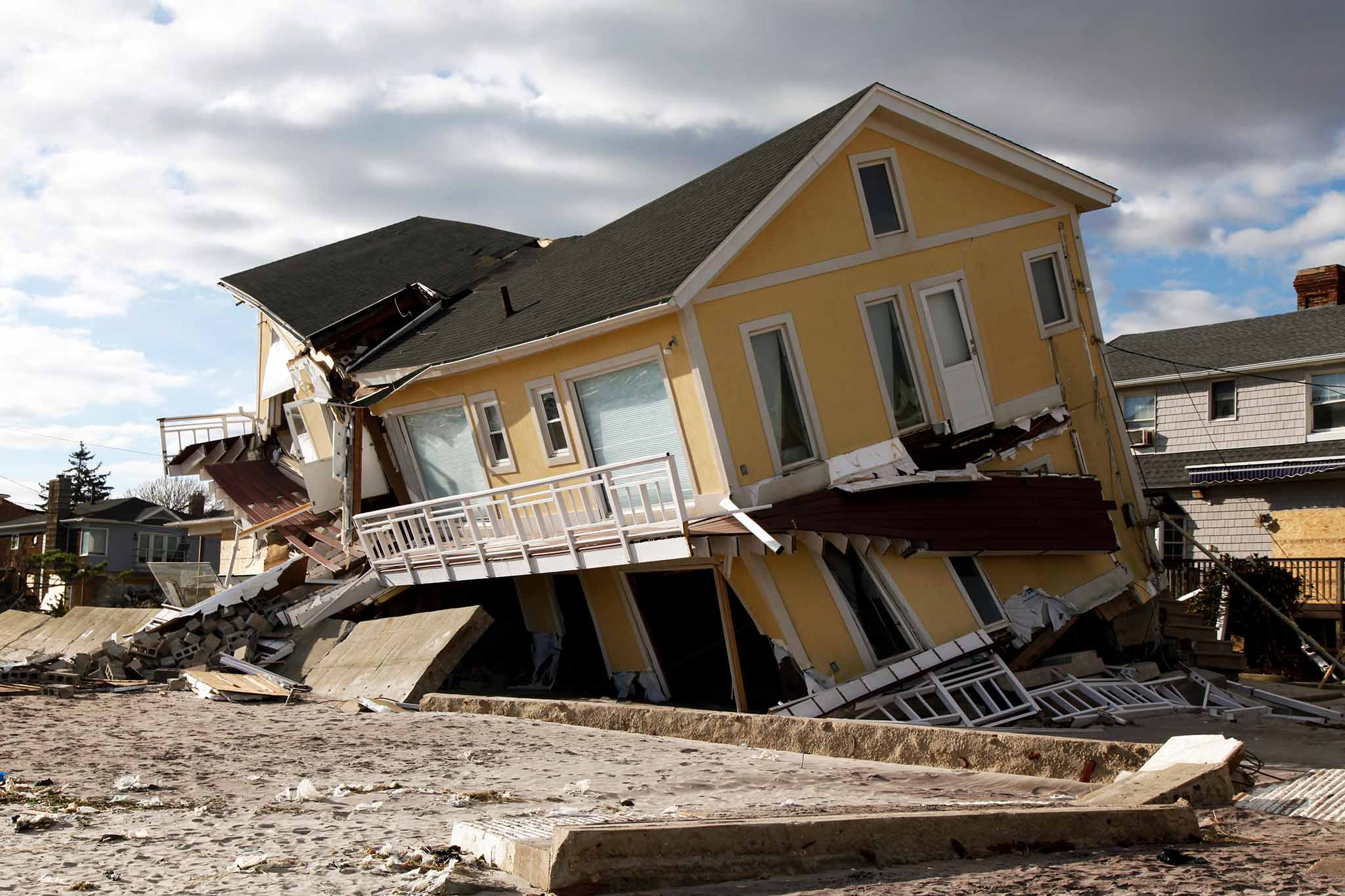 hurricane sandy home destruction