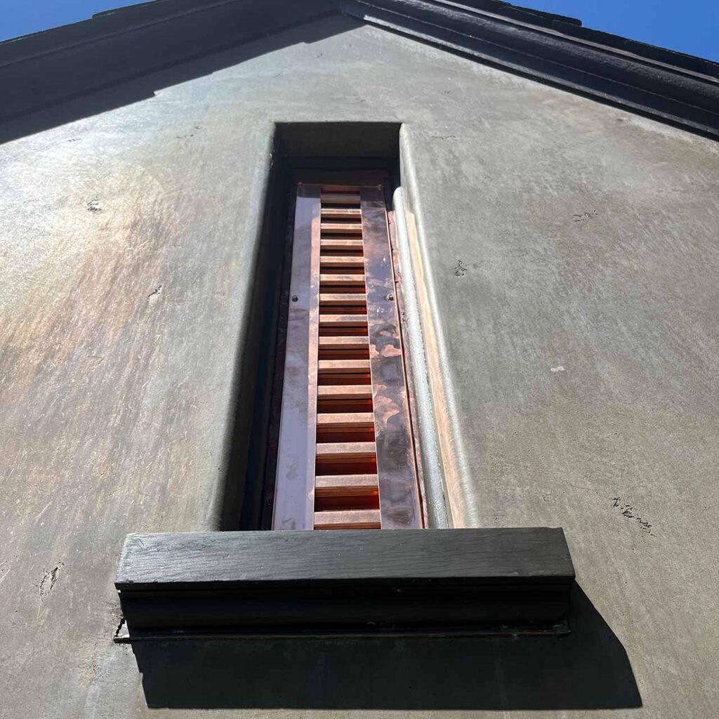 wildfire ember vent installed